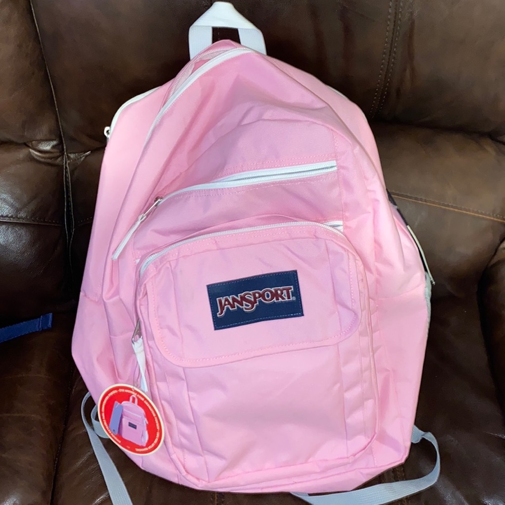 Pink Jansport Backpack